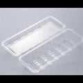 PCCLong Plastic Clear Container hinged Long 4000pcs (1)