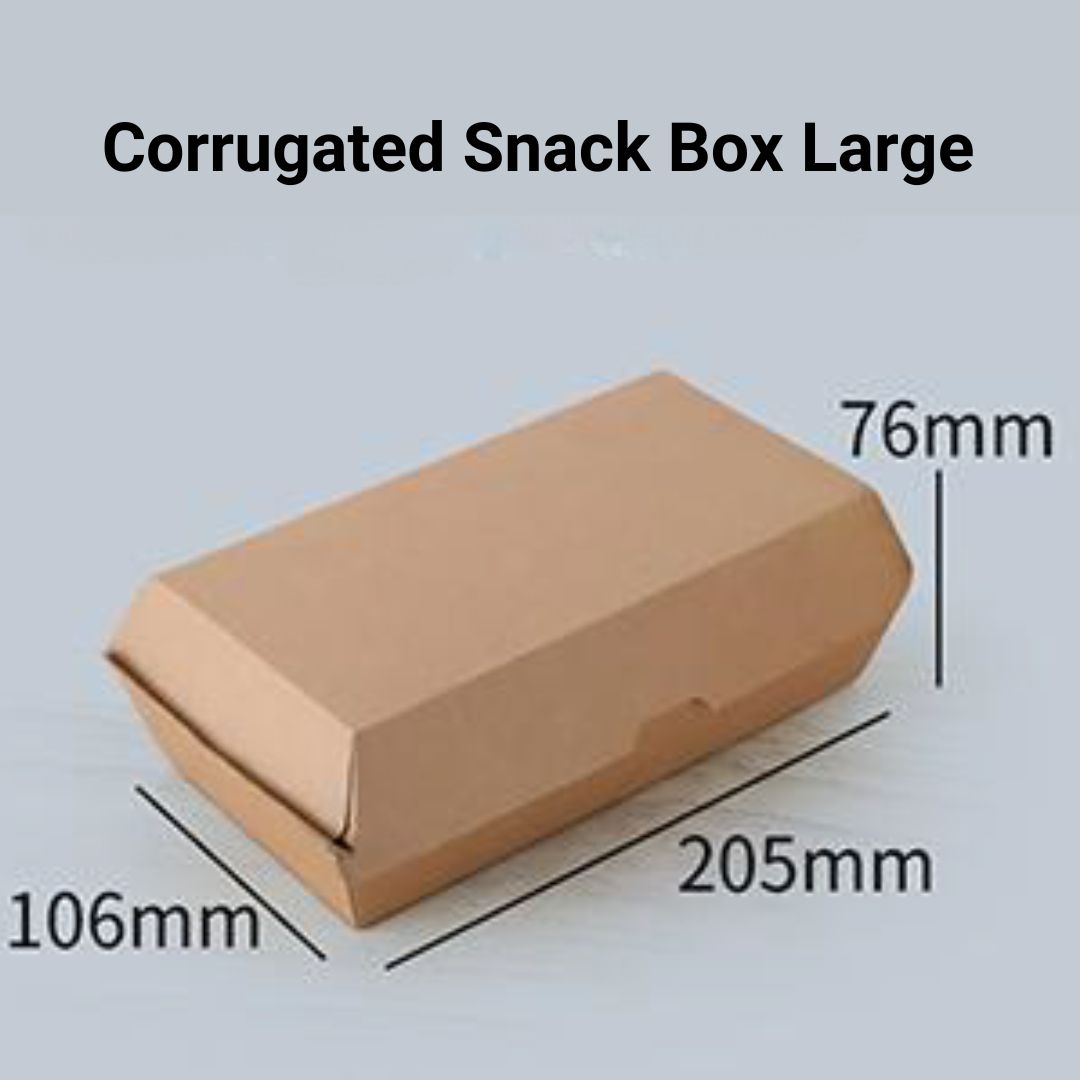 Kraft Snack Box – Large Size 200pcs (1)