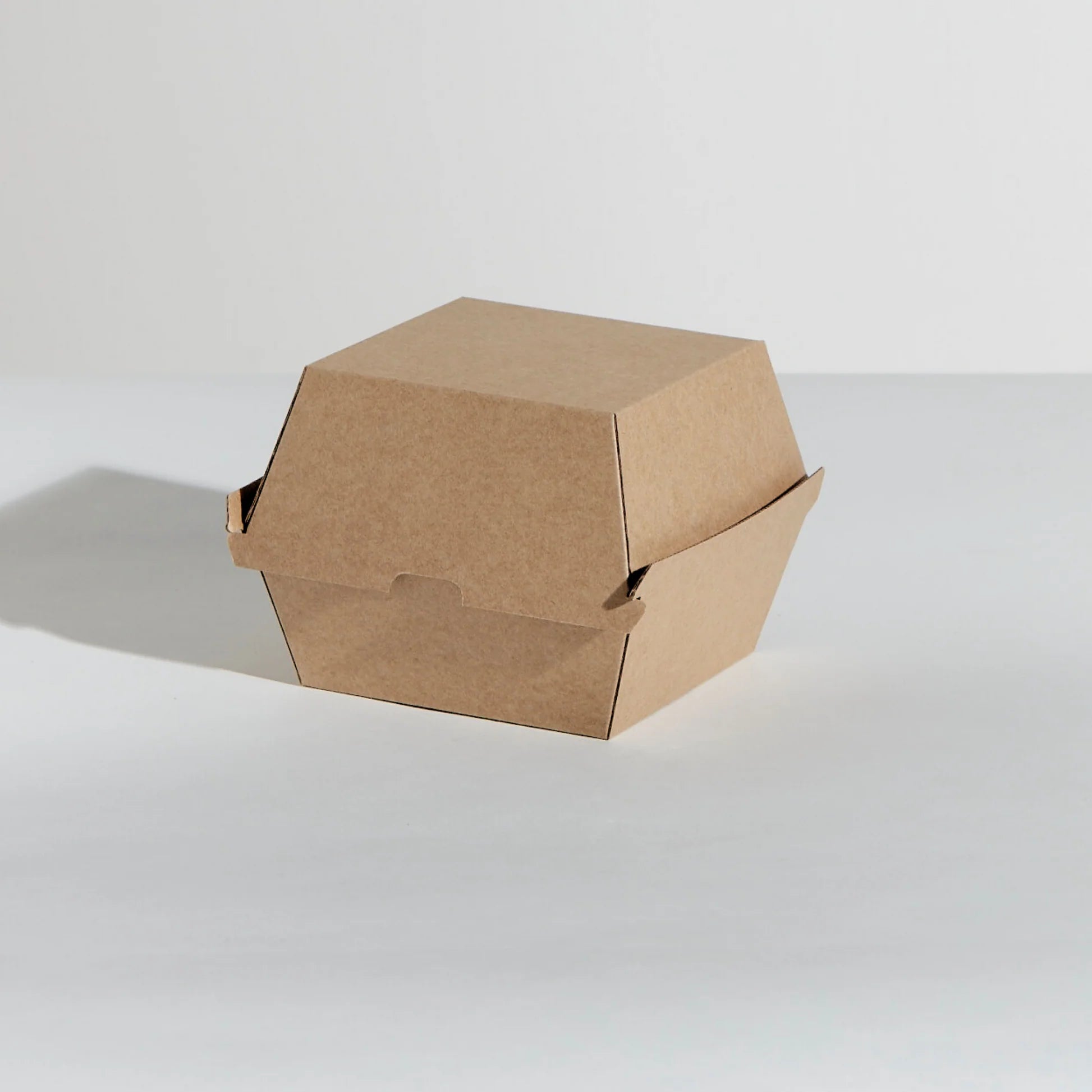 Kraft Burger Box – Regular Size 250pcs (1)