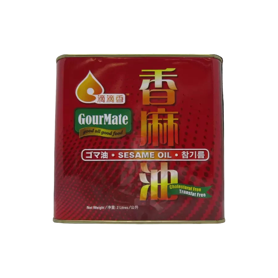 Gourmate Sesame Oil 2L Can (6)