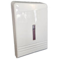 Compact Hand Towel Plastic Dispenser White (1)