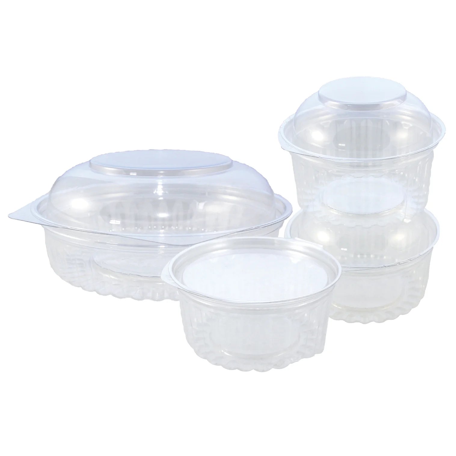 Show Bowl Hinged with Dome Lid 50pcs