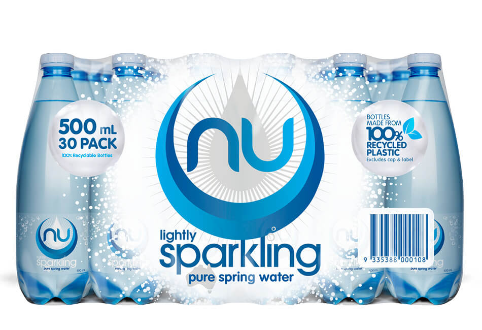 NU Sparkling Water 500ml (30)