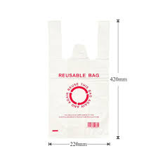 Plastic Re-usable (Printed) Carry bag Small size 1CTN (1)